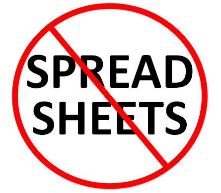 ditch the spreadsheet